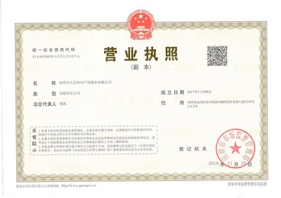 主營產品:知識產權服務